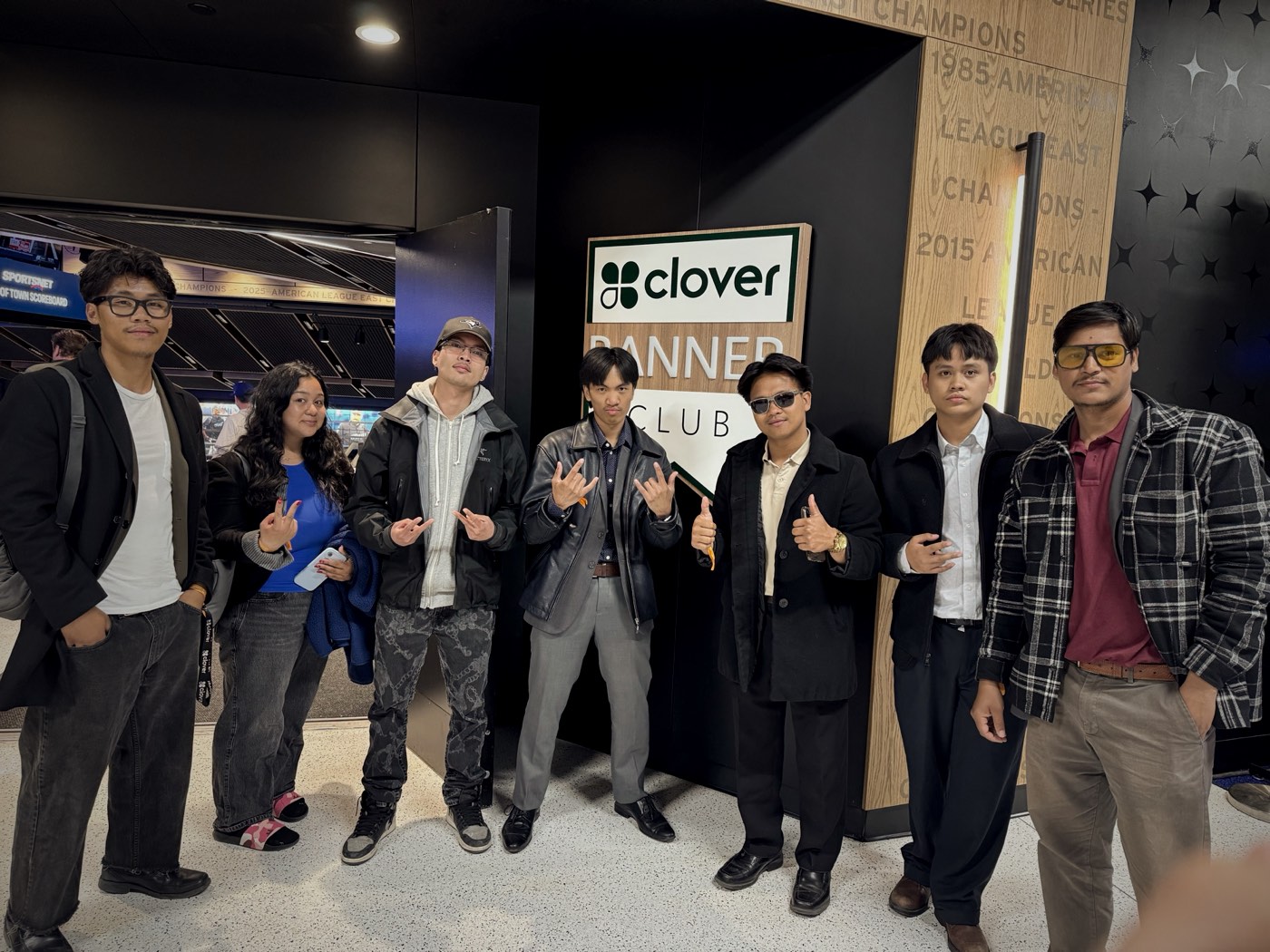 Representatives at a Clover brand activation