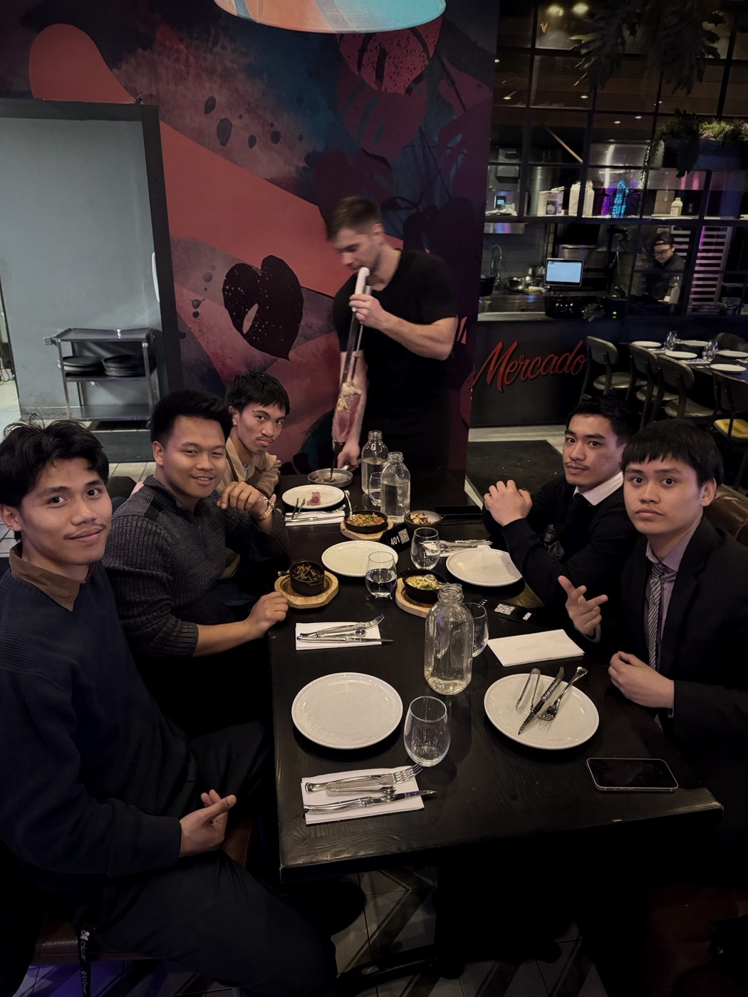 Team dinner in Toronto